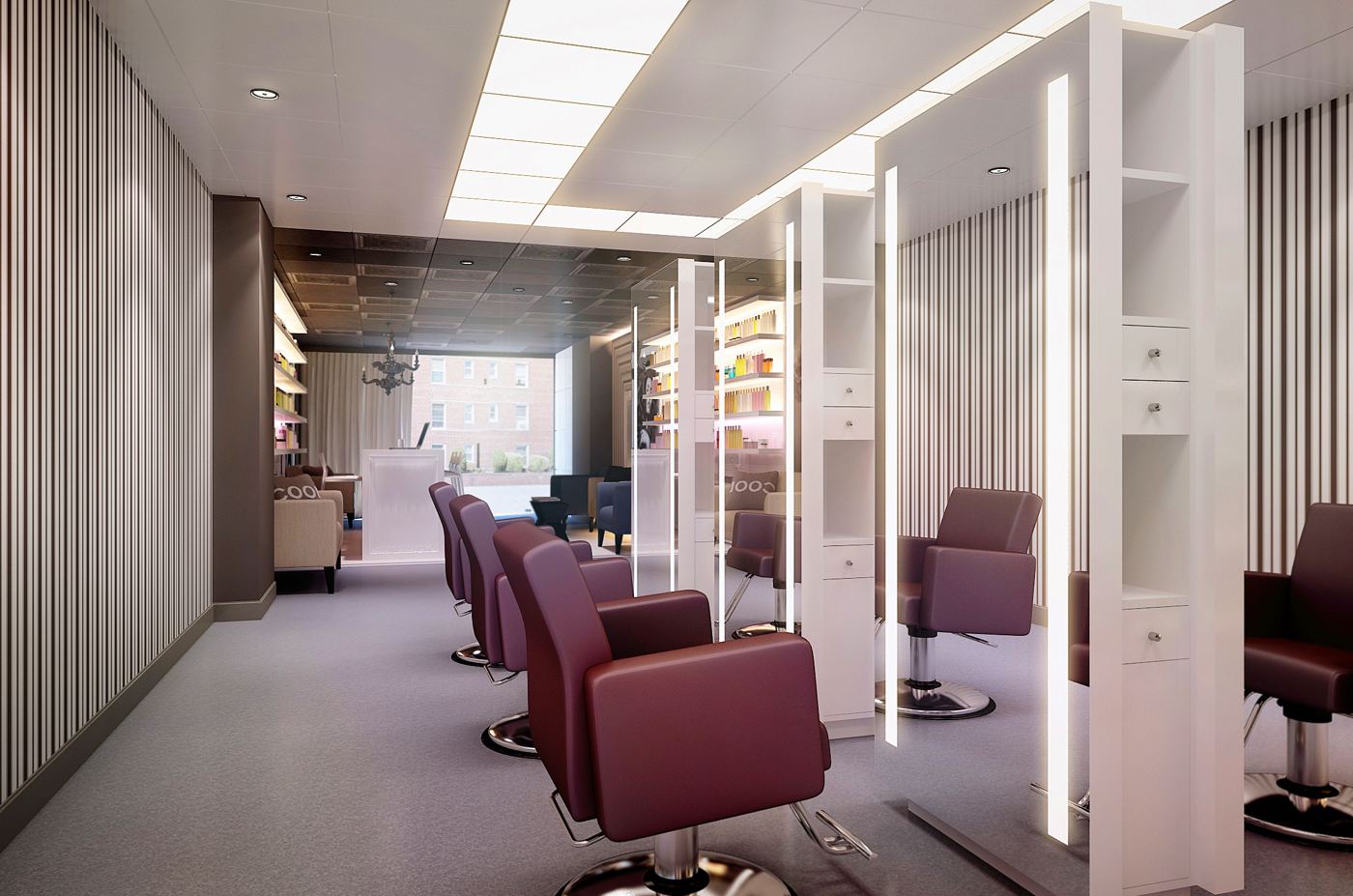 Approved design: salon